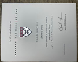 Fake Harvard Business School diploma, Buy HBS degree online.