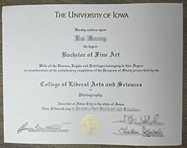 How to buy University of Iowa bachelor degree online?