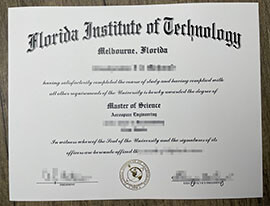 How to buy Florida Institute of Technology fake degree?