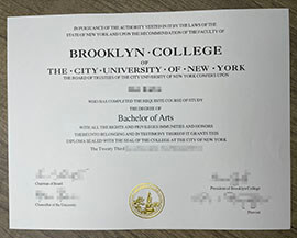 How to Purchase Brooklyn College Fake Diploma?
