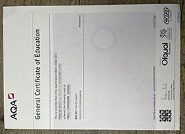 How Can I Order AQA GCE Fake Certificate?