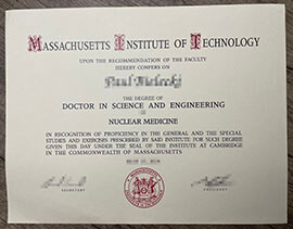 Buy Massachusetts Institute of Technology Fake Diploma.