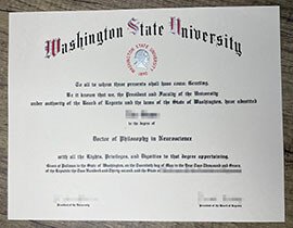 Washington State University Diploma, Buy WSU Degree Online.