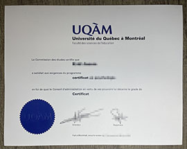 Purchase Université du Québec à Montréal Fake Diploma.