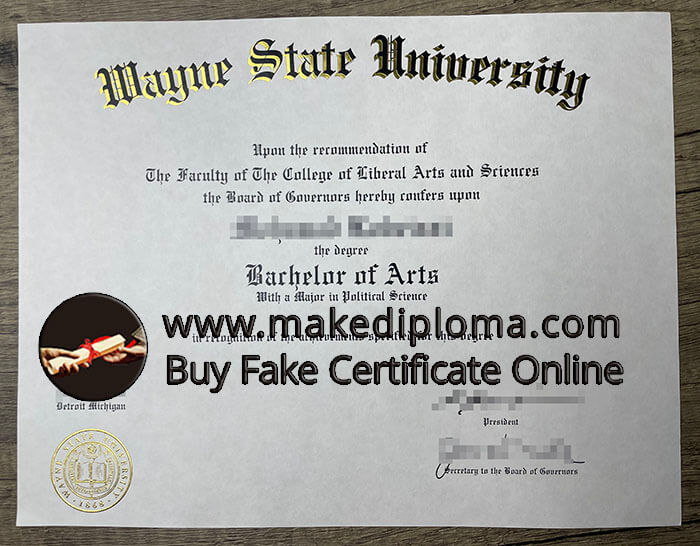 Buy WSU fake degree.