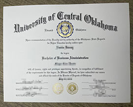 How to buy University of Central Oklahoma fake diploma?