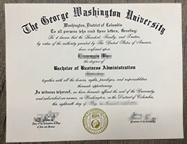 Where to Order George Washington University Fake Diploma?