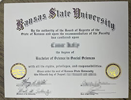 Who provide a fake Kansas State University diploma online?
