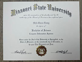 Buy Missouri State University Diploma, Buy MSU Fake Degree.