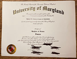 Where to buy a fake University of Maryland diploma?