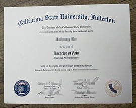 How to Buy California State University Fullerton Degree?
