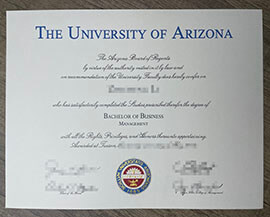 Order fake University of Arizona diploma online.