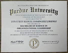 Buy Purdue University Fake Diploma Online?