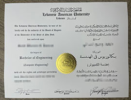How to buy a fake Lebanese American University diploma?