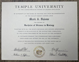 Best site to buy Temple University fake Diploma.