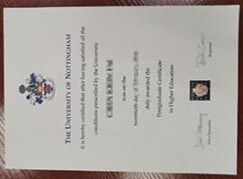 How Can I Order University of Nottingham Fake Diploma?