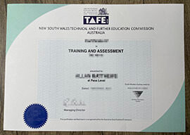 Buy TAFE fake Certificate, buy TAFE NSW certificate online.