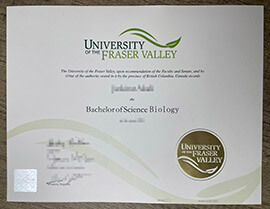 How to order University of the Fraser Valley Diploma?