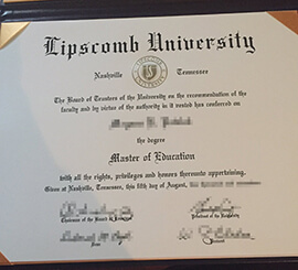 Where can i get to buy Lipscomb University fake diploma?