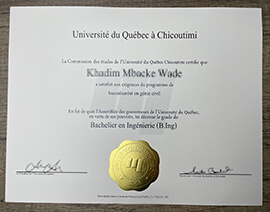 Where to get Université du Québec à Chicoutimi fake diploma?