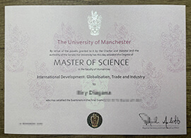 Where to buy University of Manchester fake diploma?