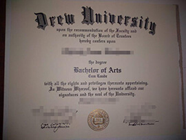 How to buy Drew University fake diploma online?