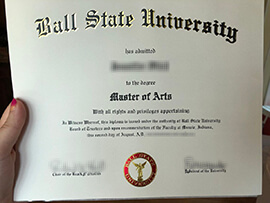 Buy Ball State University Diploma, Buy BSU Degree Online.