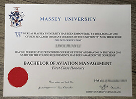 Where to Buy Massey University Fake Degree Certificate?