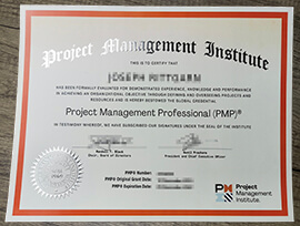 Where to buy PMP fake certificate online?