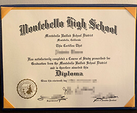 How to obtain a Montebello High School fake diploma?