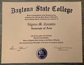 How to buy Daytona State College fake Diploma?