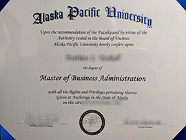 Buy Alaska Pacific University Fake Diploma Online.