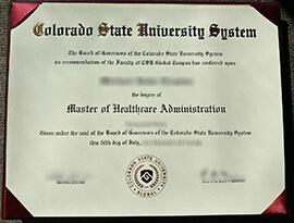How Can I Order Colorado State University System Diploma?