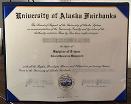 Buy University of Alaska Fairbanks Fake Diploma.