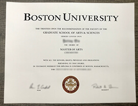 Where to Order Boston University Fake Diploma?