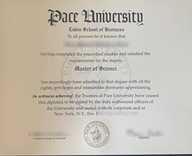 How Can I Get Pace University Fake Diploma?