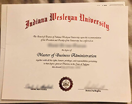 How to order Indiana Wesleyan University Fake diploma?