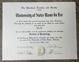 How to Purchase University of Notre Dame Fake Diploma?