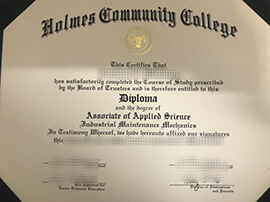 How can I Order Holmes Community College Diploma?