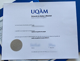 Buy UQÀM degree, order UQÀM diploma online.