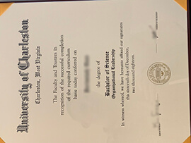 How to buy University of Charleston fake diploma?
