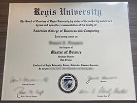 How to buy Regis University Fake Diploma online?