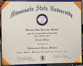 Minnesota State University diploma, buy MSU degree online.