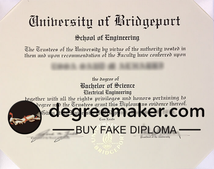 University of Bridgeport diploma, buy University of Bridgeport fake diploma.