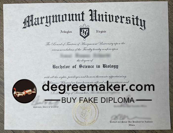 Buy Marymount University diploma, buy Marymount University fake degree, how to buy fake diploma?