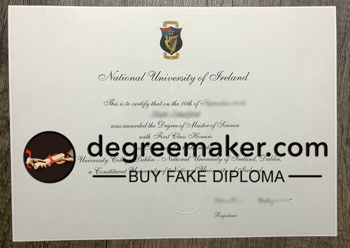 National University of Ireland diploma, NUI degree, NUI diploma