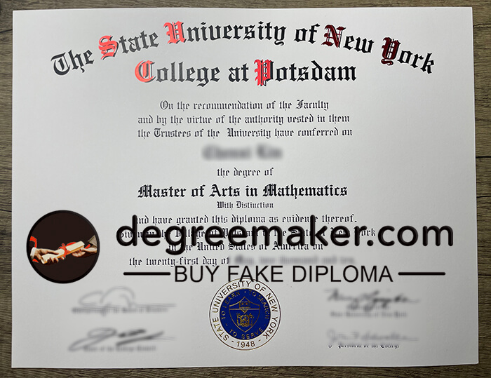 Buy SUNY Potsdam diploma, buy SUNY Potsdam degree.