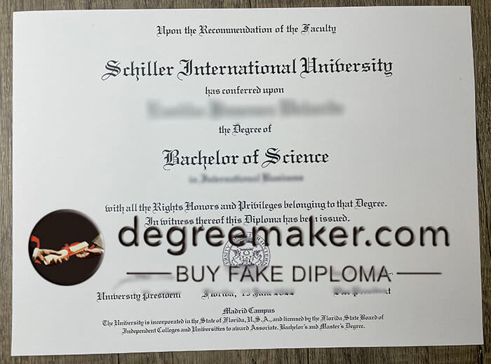 Schiller International University diploma, buy SIU diploma, buy SIU degree.