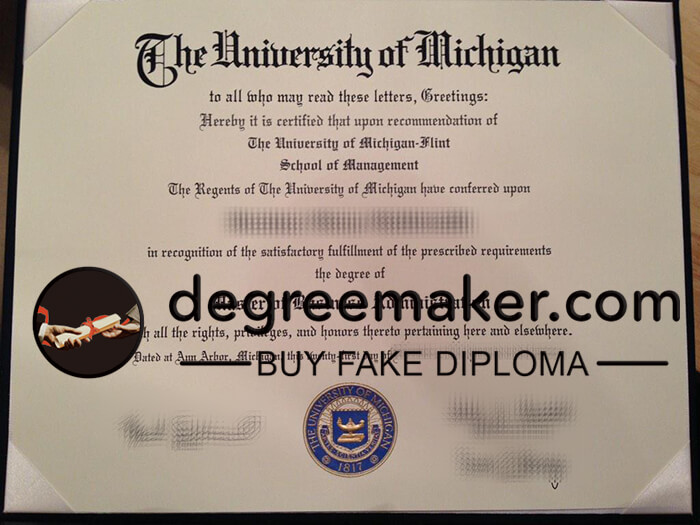 Buy University of Michigan diploma, order University of Michigan certificate