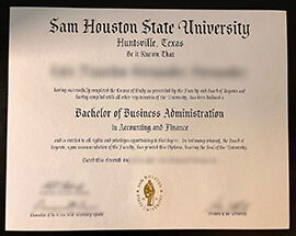 How to order Sam Houston State University fake Diploma?
